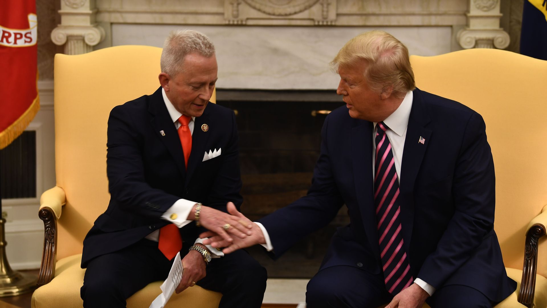 Trump and Jeff Van Drew