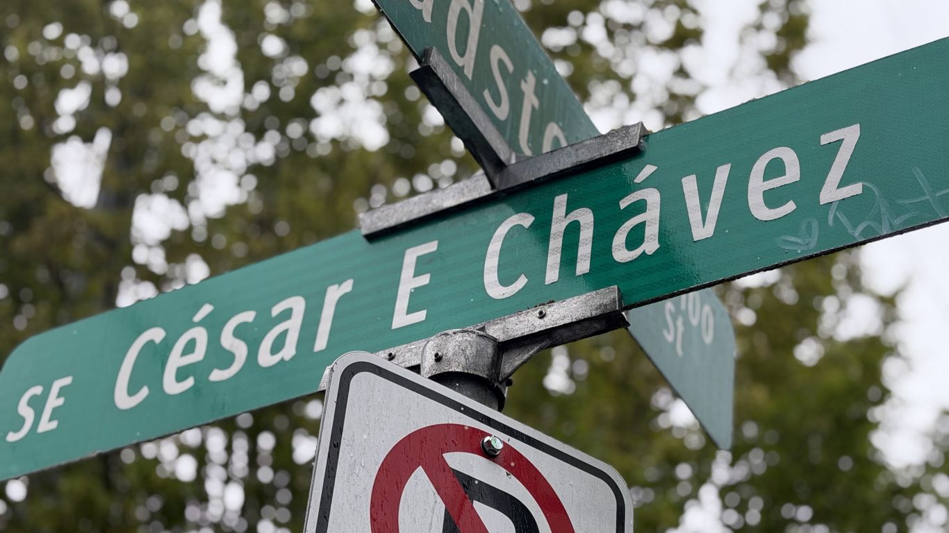 Portland is considering renaming César Chávez Boulevard