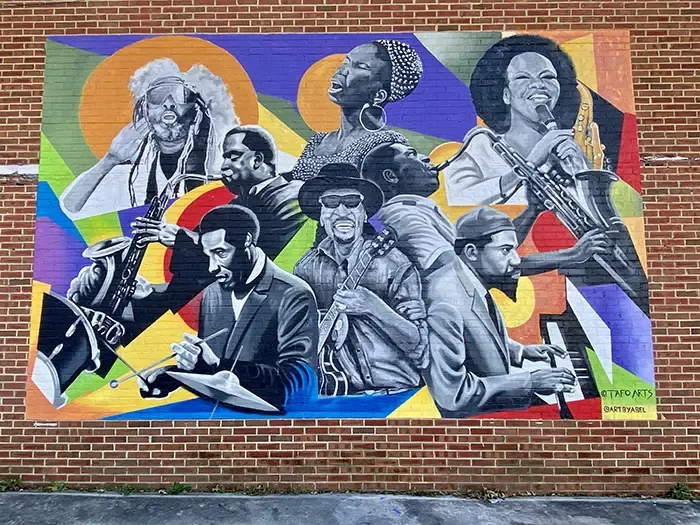 N.C. 8 Musical Greats by T'Afo Feimster and Abel Jackson. 