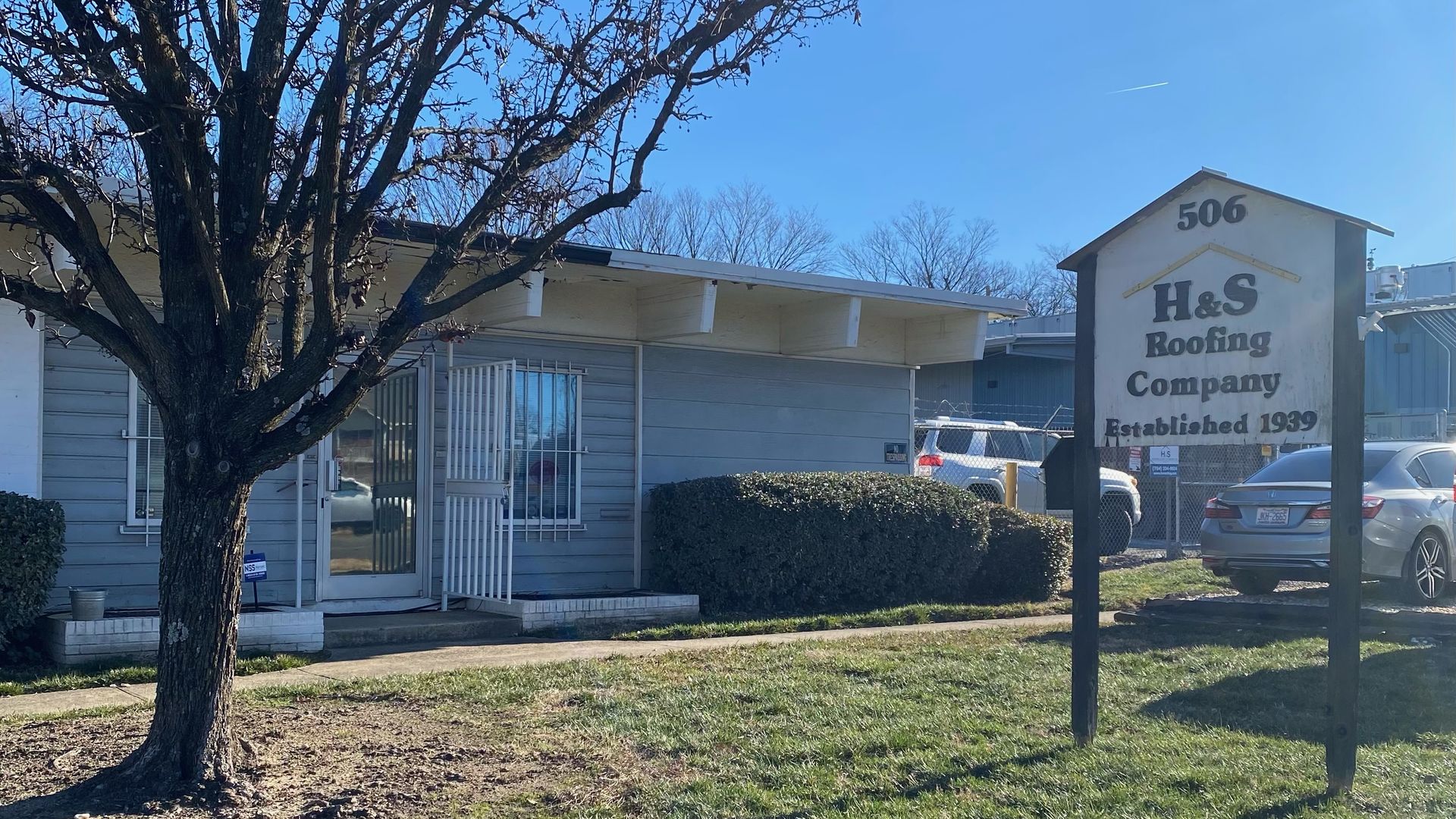 H&S roofing in South end in charlotte
