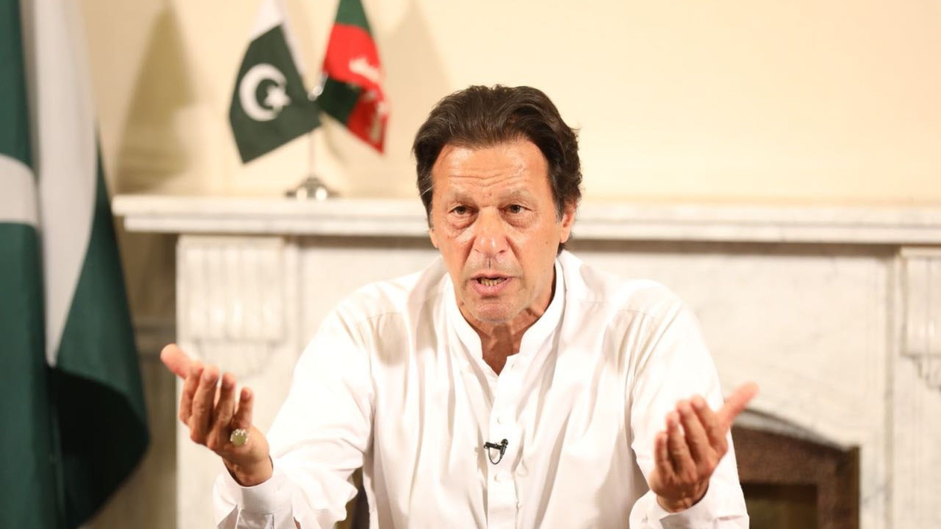 Pakistani prime minister Imrah Khan