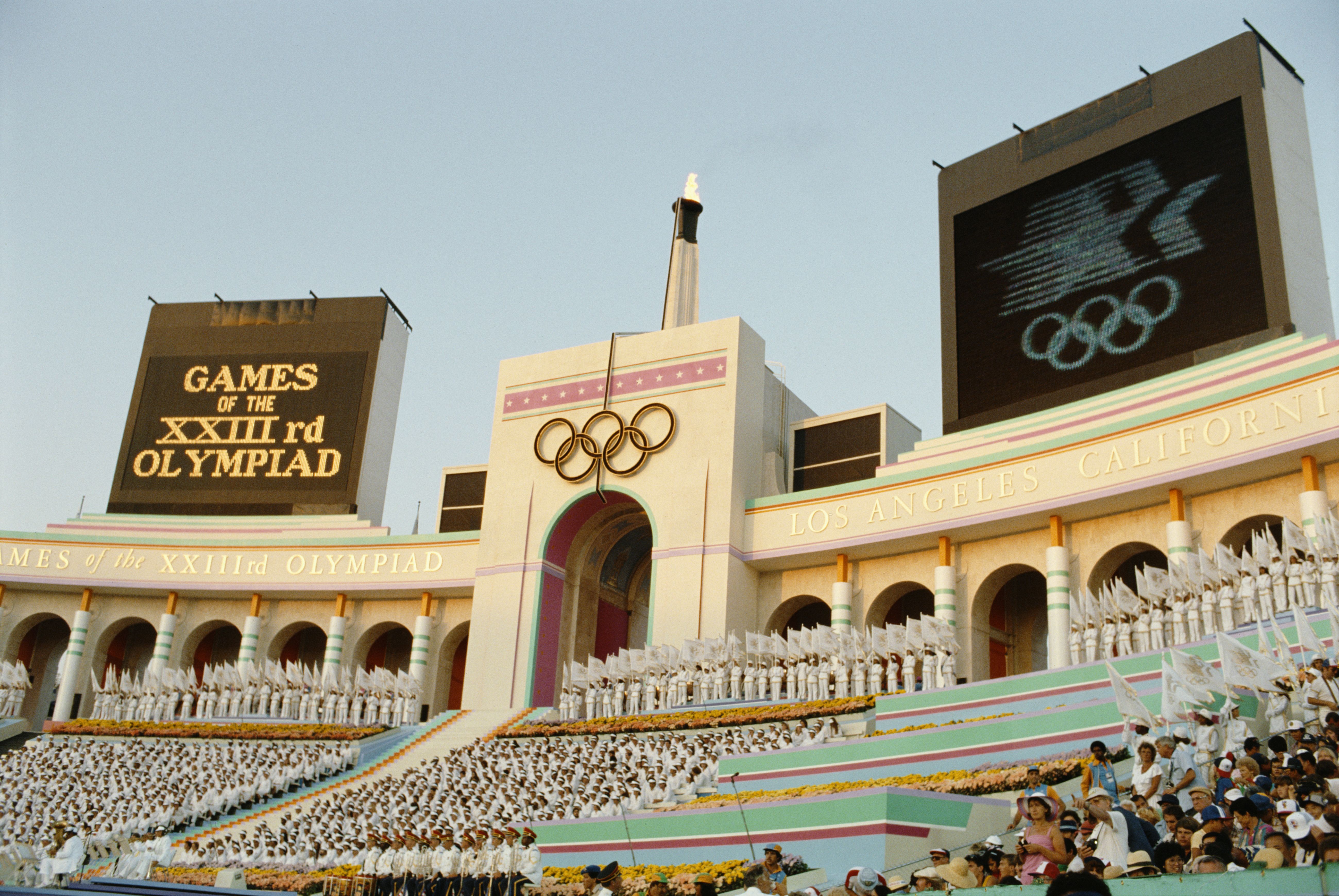 LA Olympic stadium