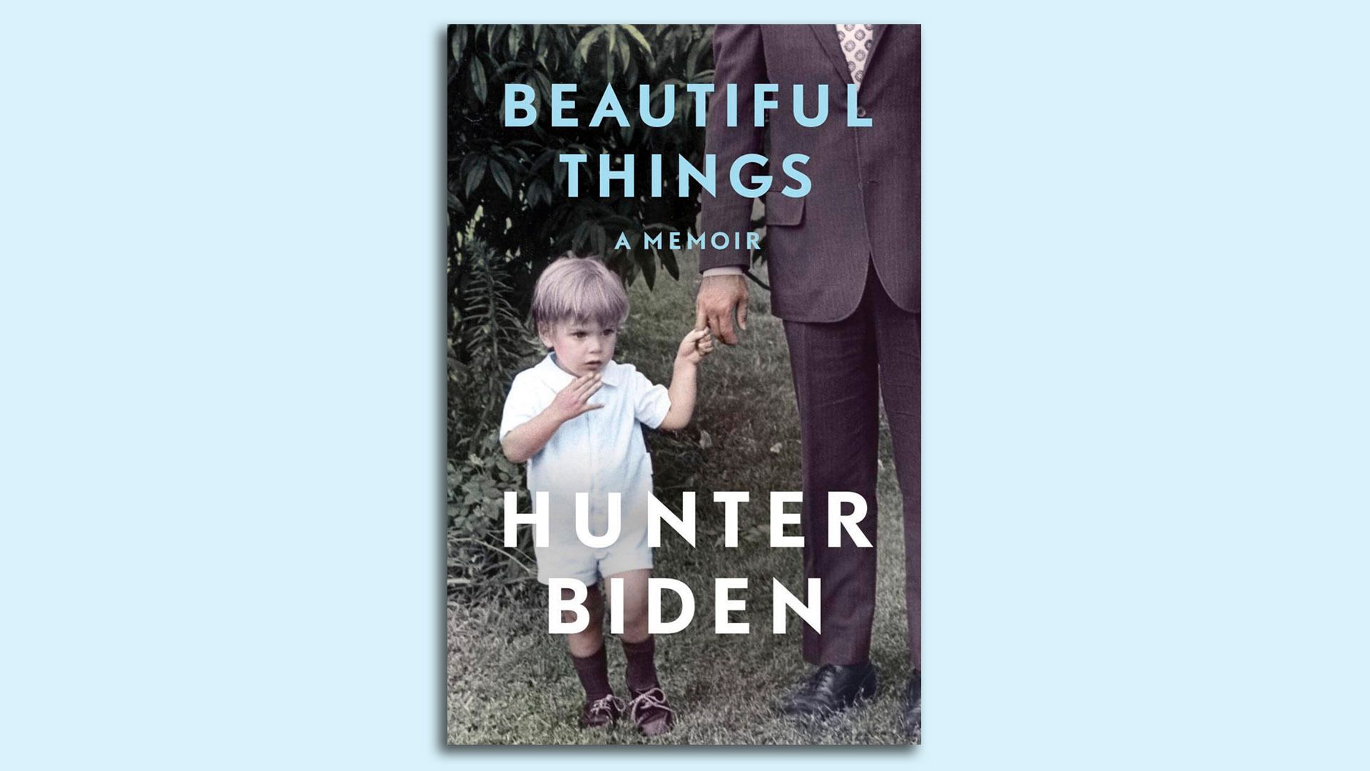 The cover of Hunter Biden's book, "Beautiful things" 