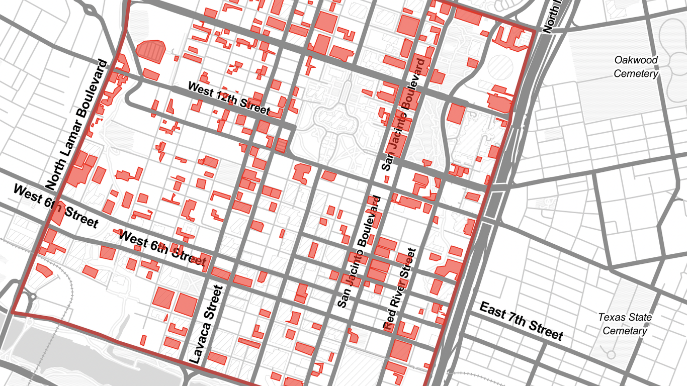 17% Of Downtown Austin Is Parking - Axios Austin