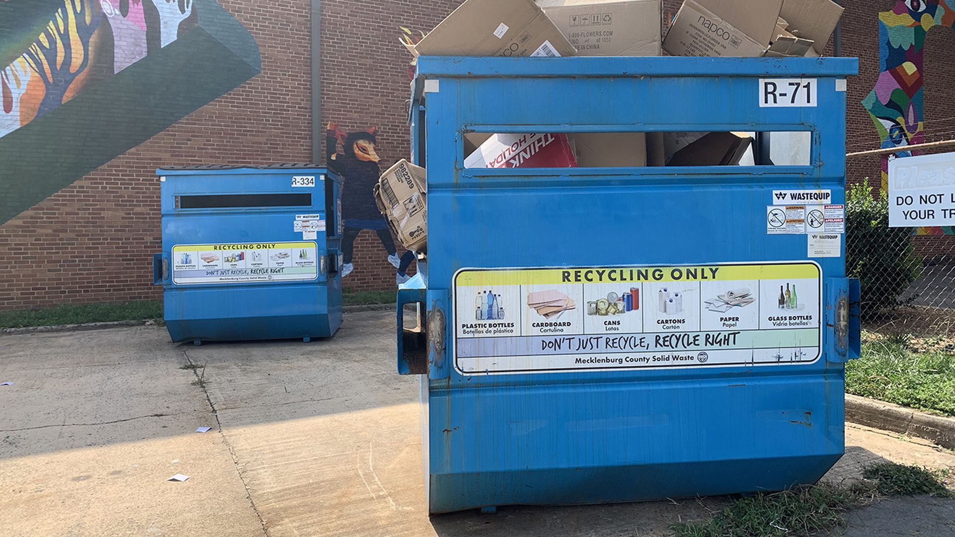 recycling center on 11th street in Uptown