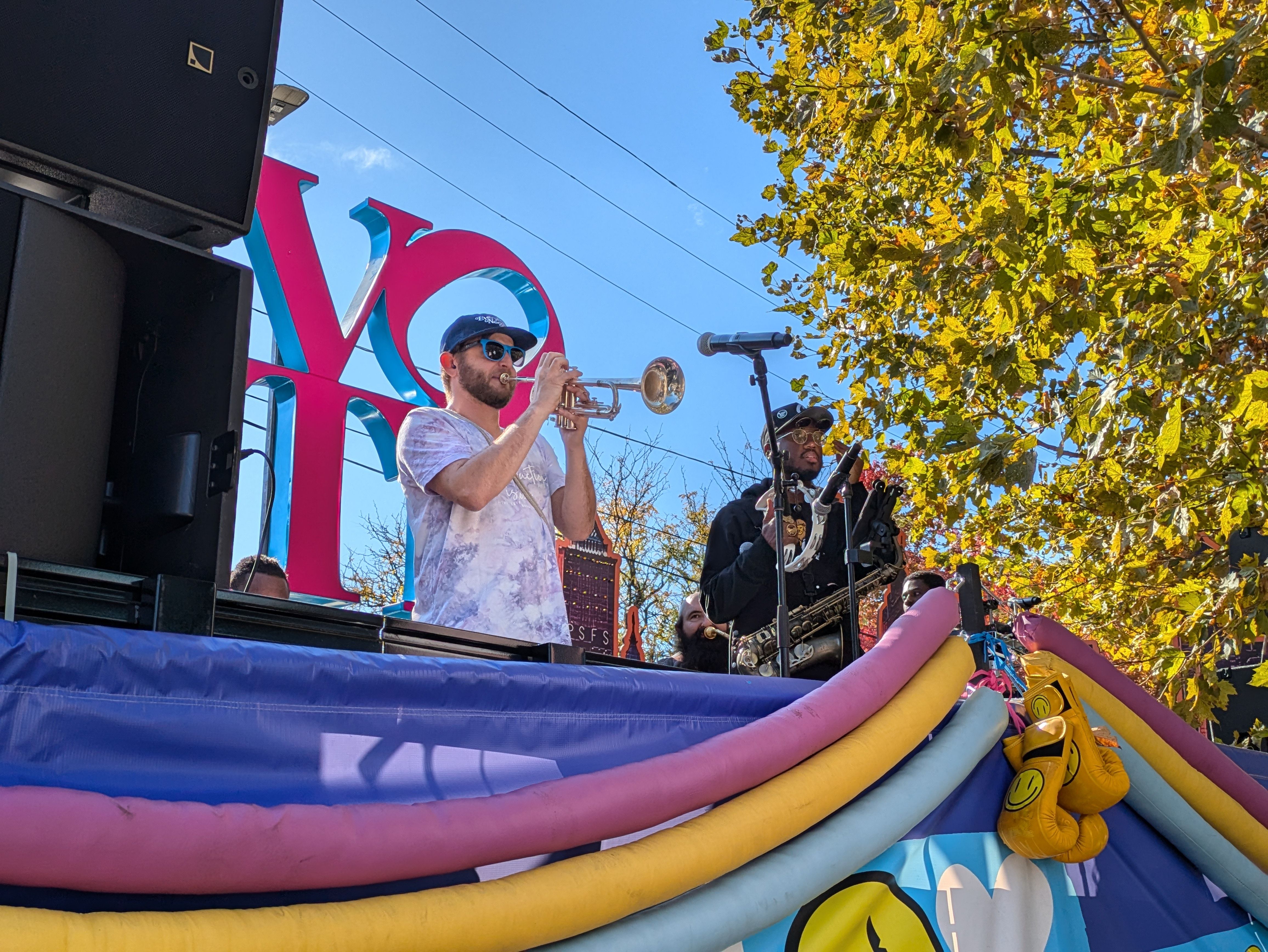 Snacktime performs at Penrose Recreation Center in Philadelphia