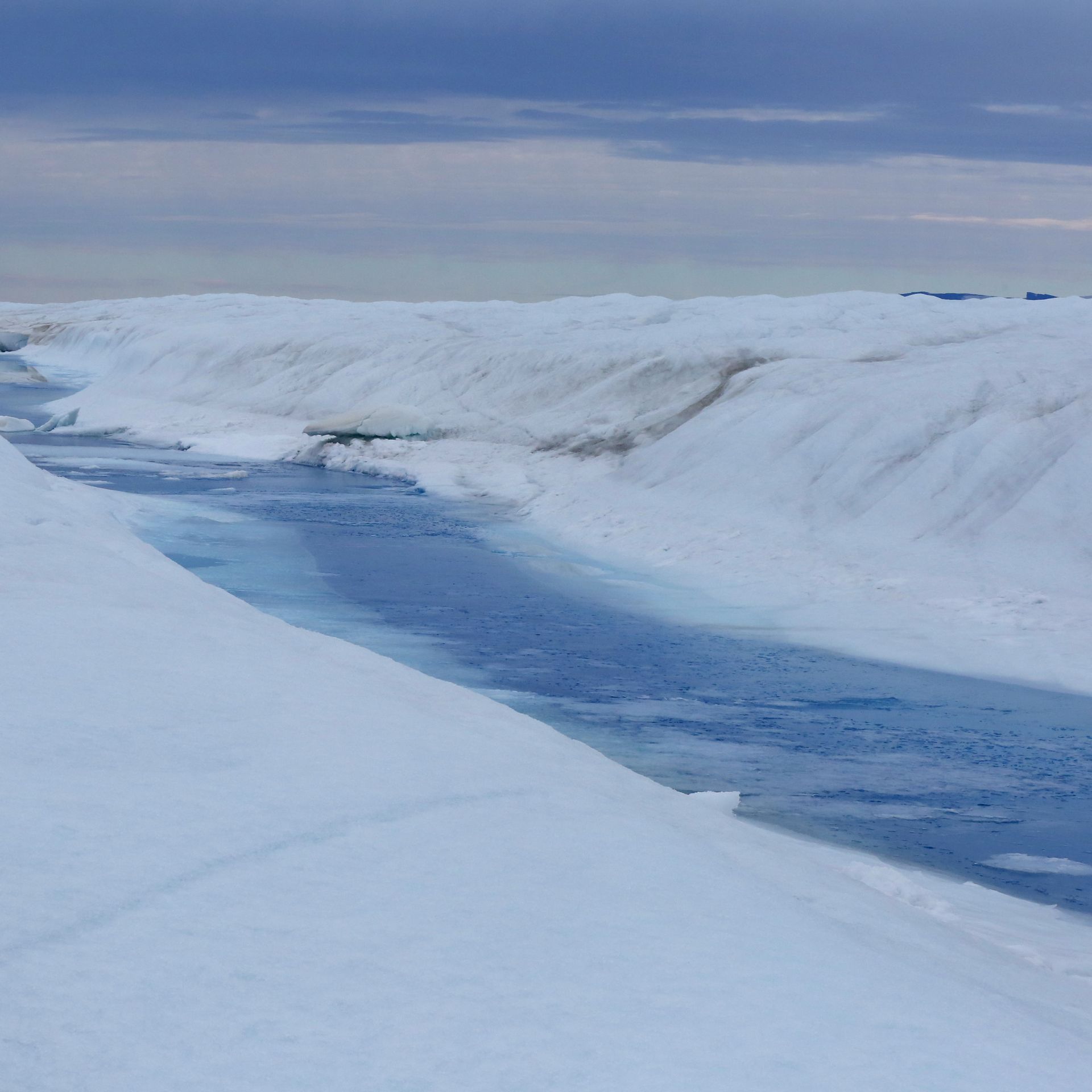 Greenland's Largest Ice Stream Thinning Rapidly