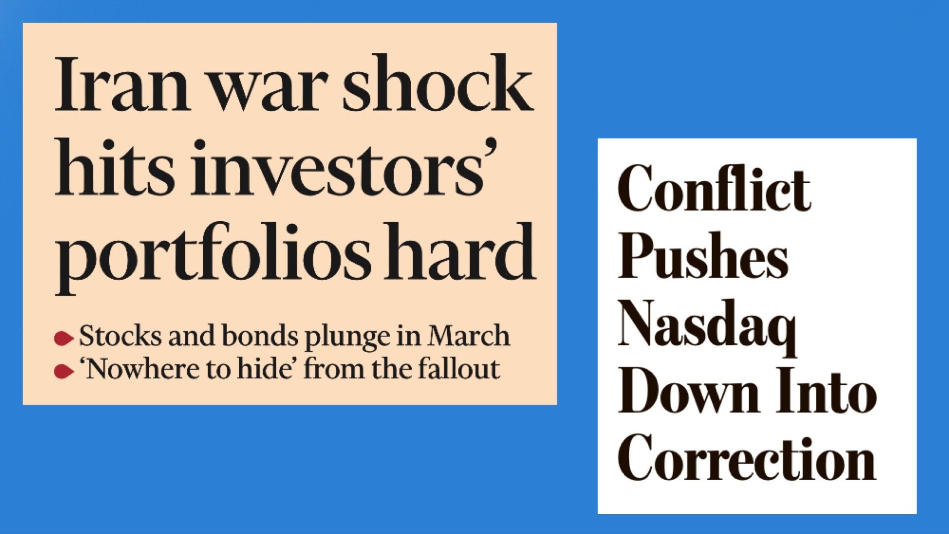 Lead stories of today's Financial Times, yesterday's Wall Street Journal.