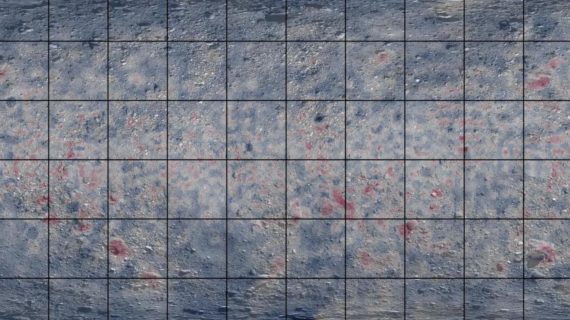A global map of the asteroid Bennu in blue and red