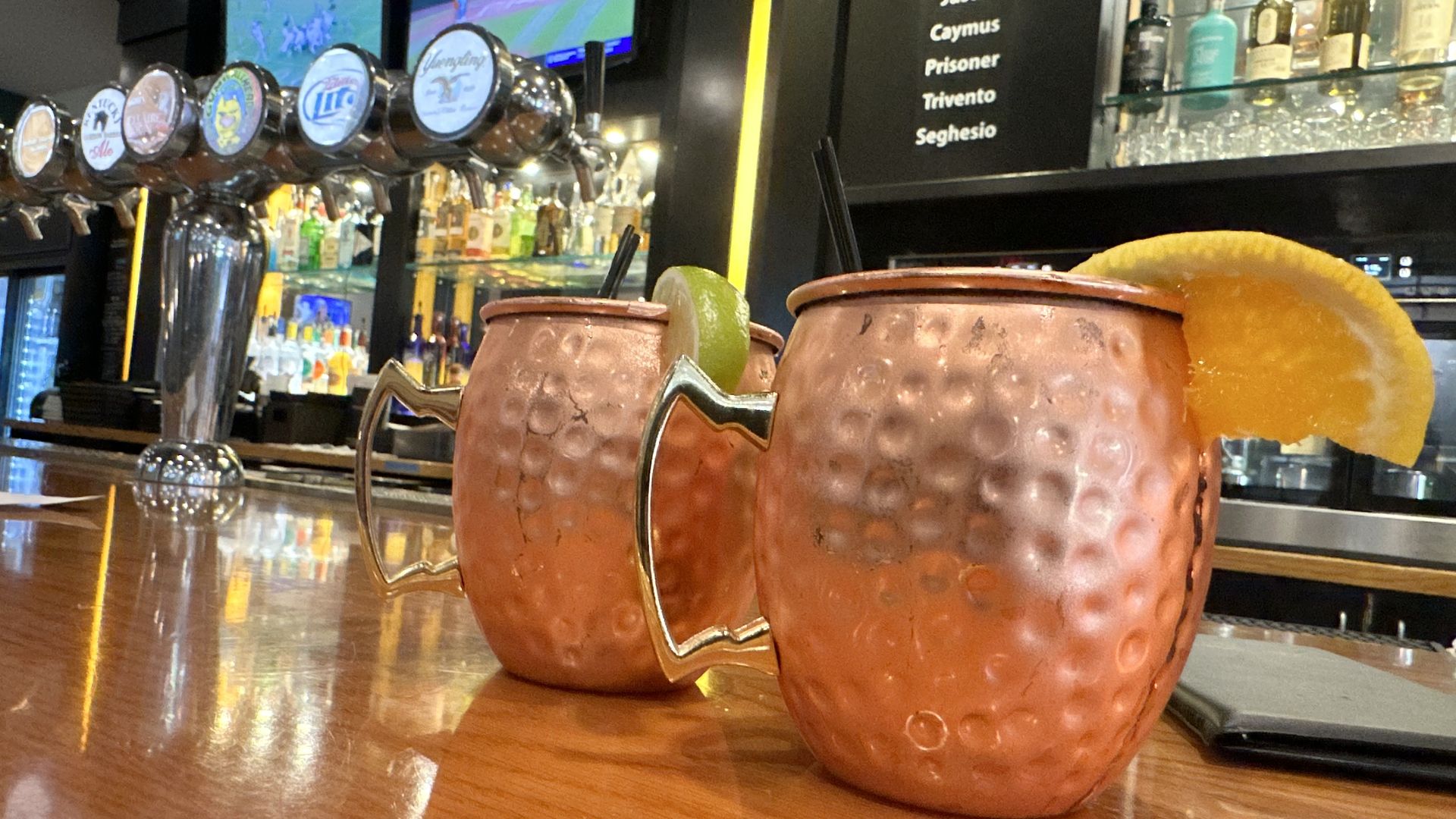 Mules at Matt the Miller's Tavern