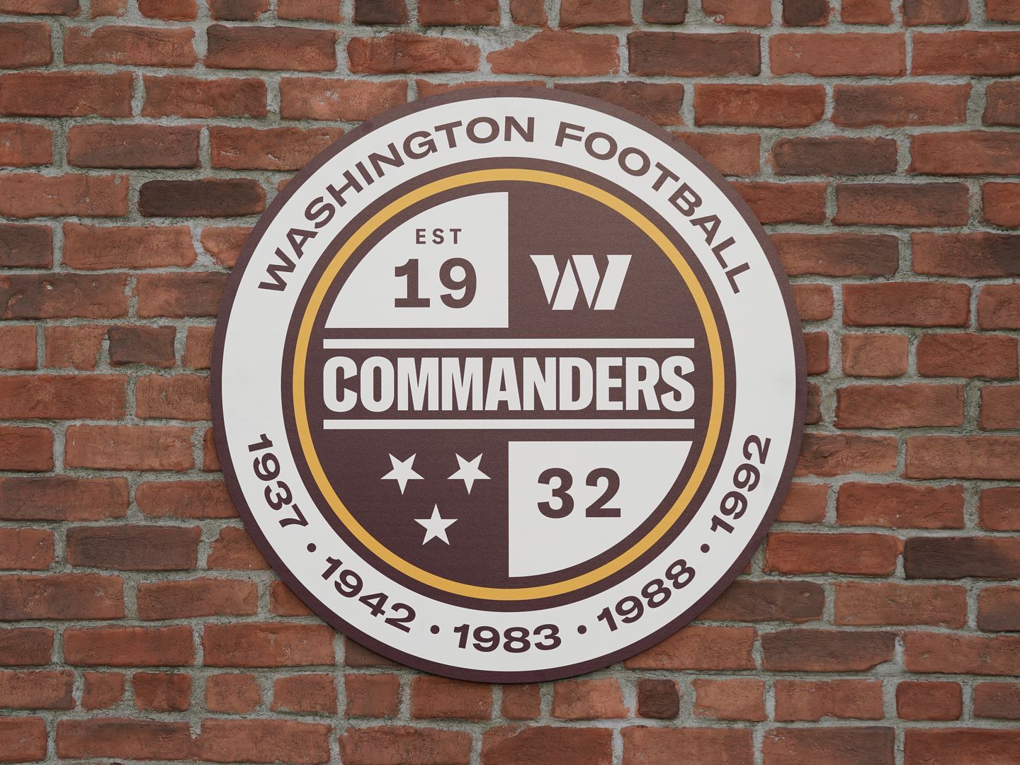 washington commanders team photo