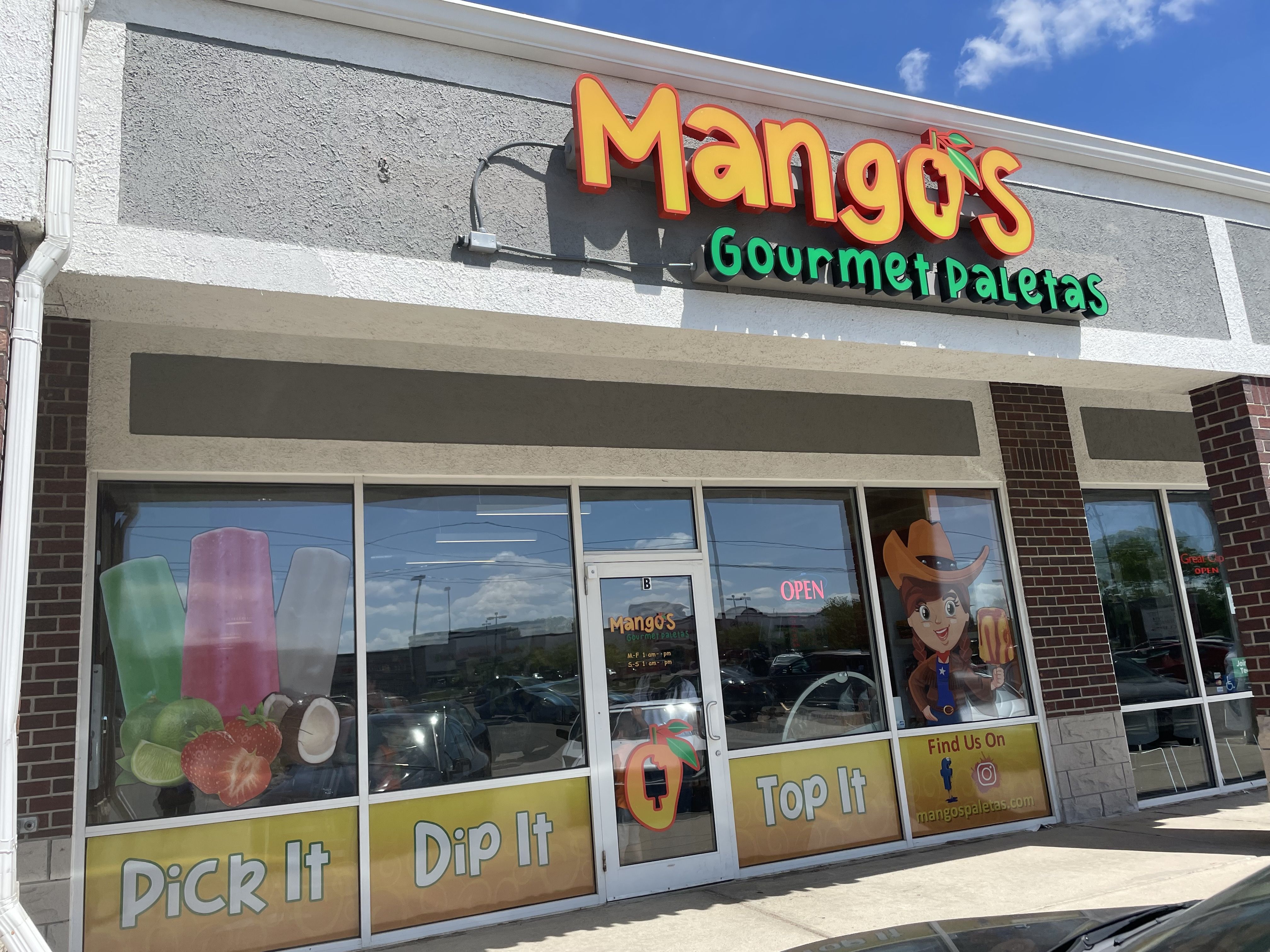 The Mangos storefront in Ankeny.