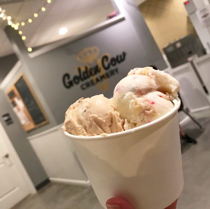 golden cow ice cream flight