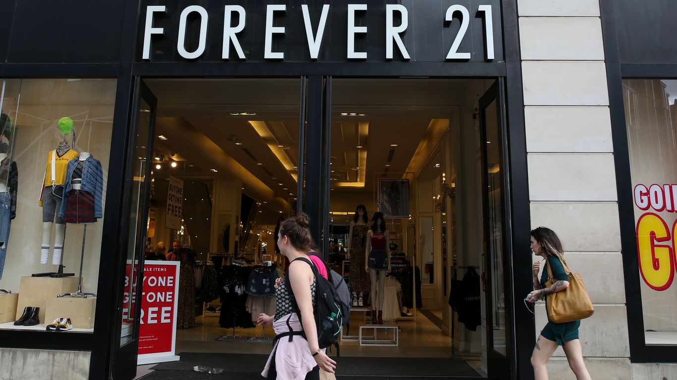 Forever 21 Files For Bankruptcy Dozens Of Stores To Close