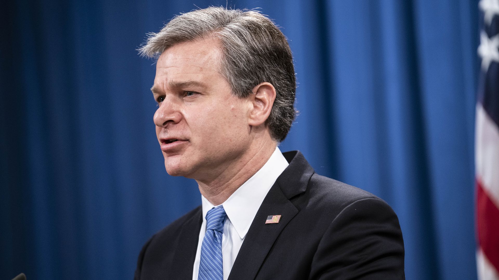 FBI director Christopher Wray