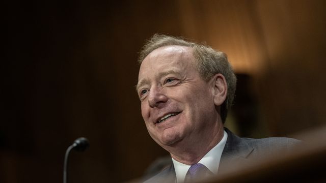 Microsoft's Brad Smith will testify to Congress on June 13 about recent ...