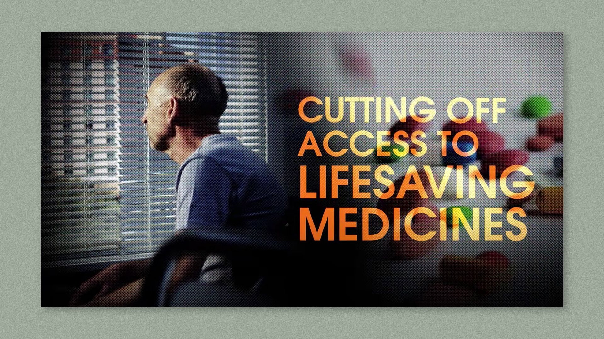 A screenshot shots a snippet of a so-called "Mediscare" ad targeting Democratic lawmakers.