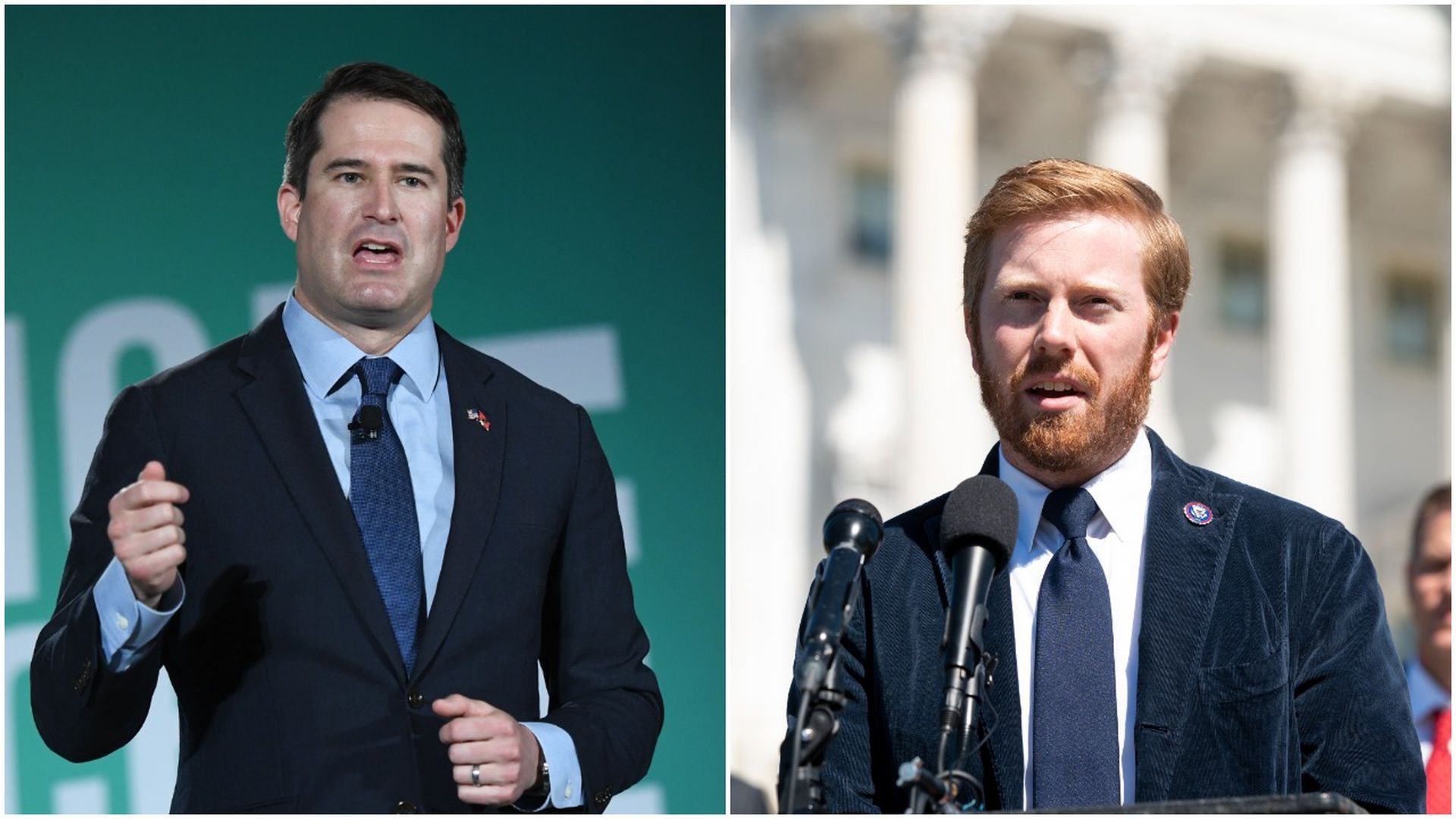 Combined images of Reps. South Moulton and Peter Meijer.