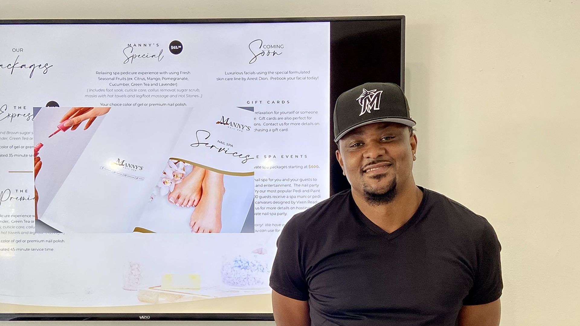 Andrico Thompson Photo: Ashley Mahoney/Axios