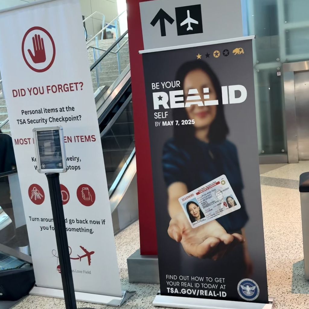Real ID deadline is Wednesday, May 7 but you can show TSA a passport