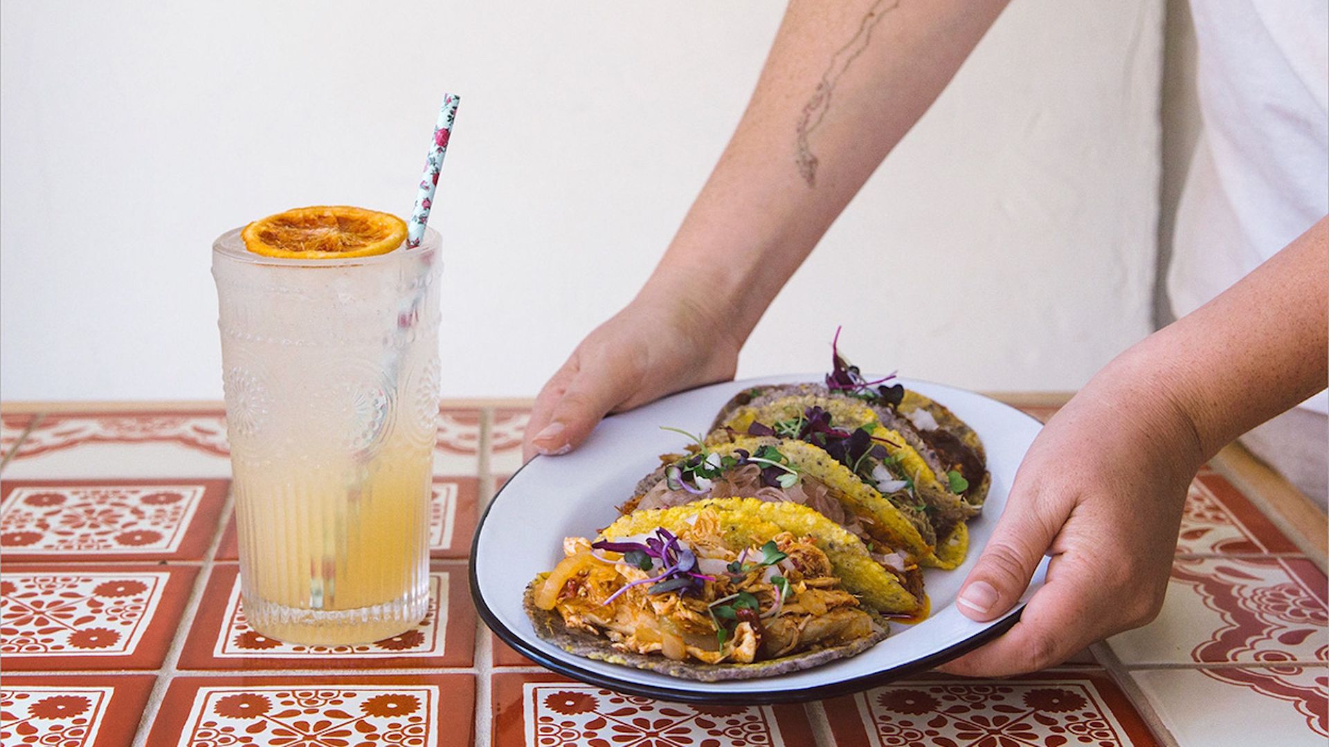 Tacos at Cielo Rojo