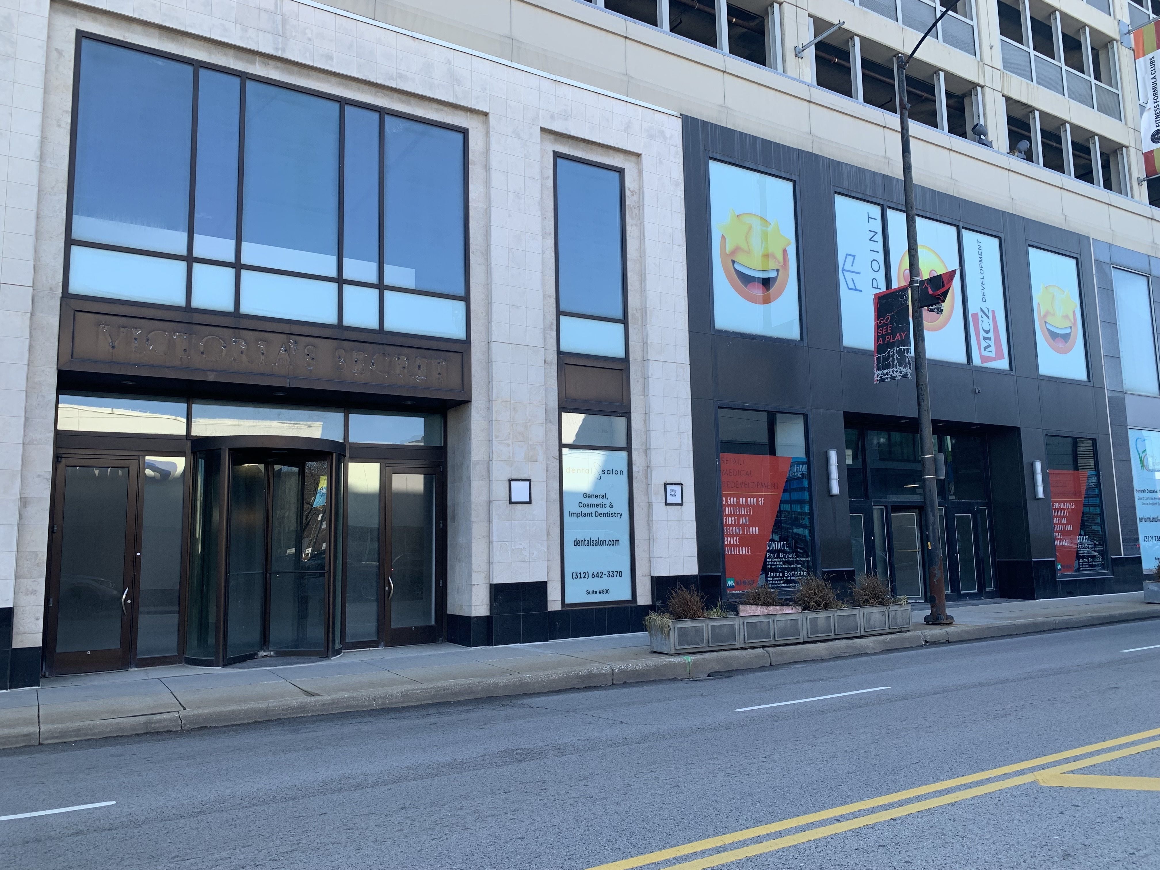 Photo of an empty storefront