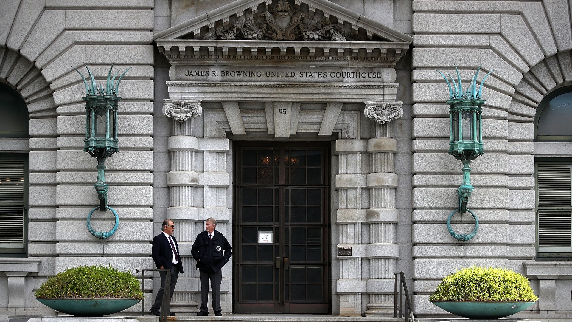 The building of the Ninth District Court of Appeals. 