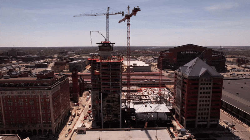 Hotel expansion work