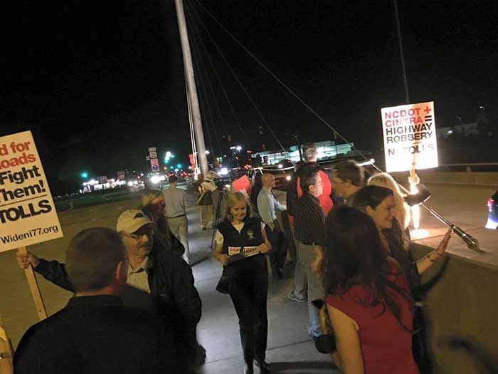 Photo via Widen I-77 on Facebook