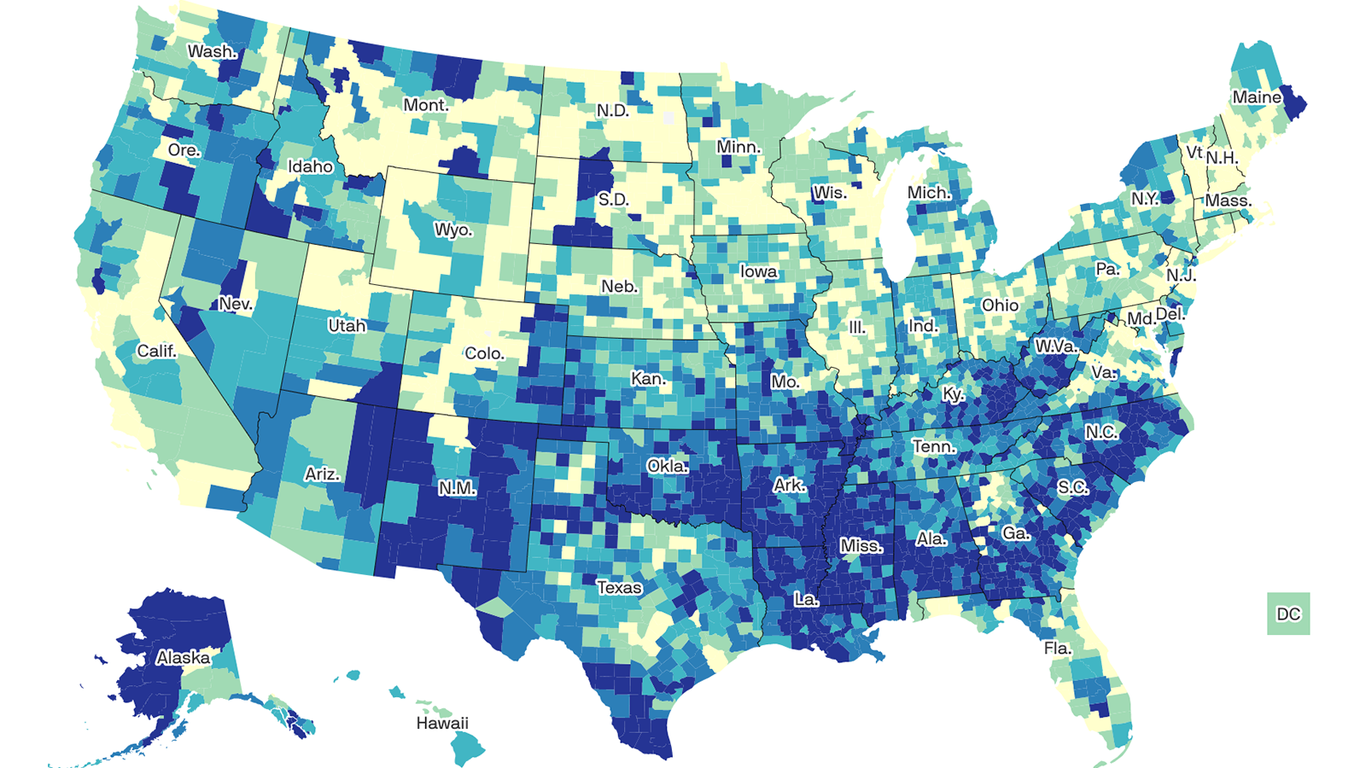 The South is vulnerable to a coronavirus nightmare