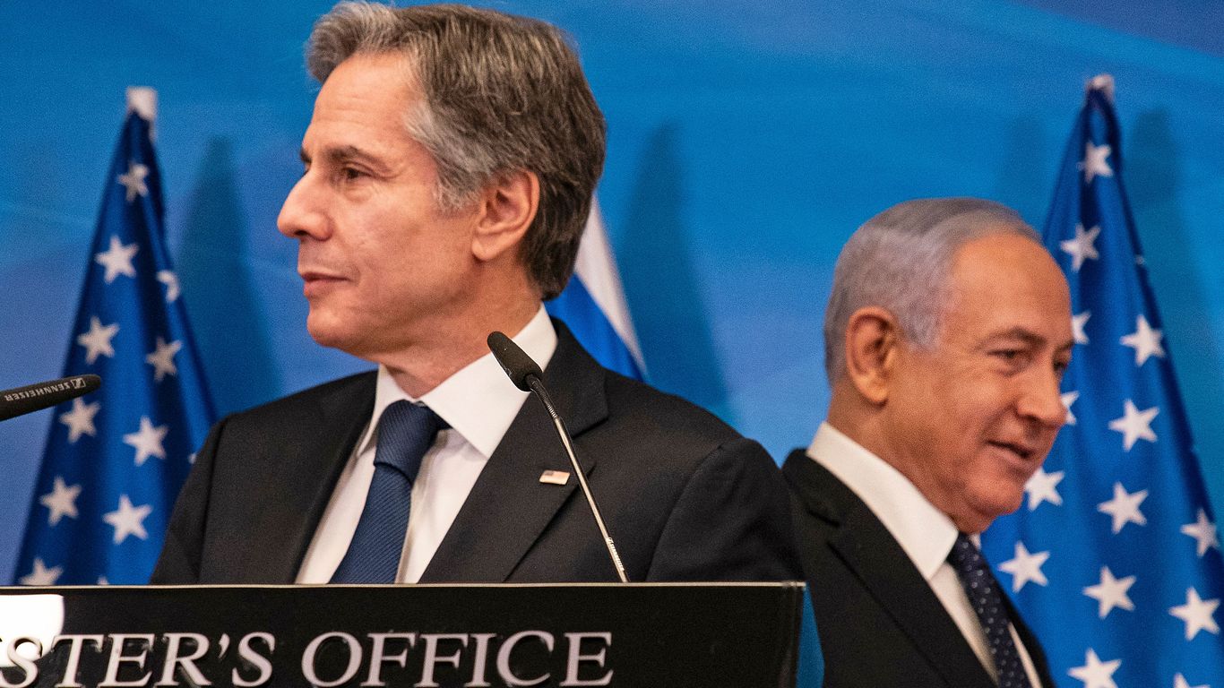 Scoop: Democratic senators urge Blinken to press Israel on Gaza