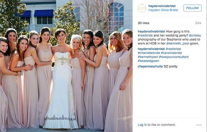 @haydenoliviabridal via Instagram