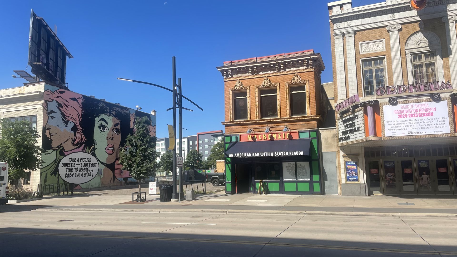 An image of a brick bar in Minneapolis