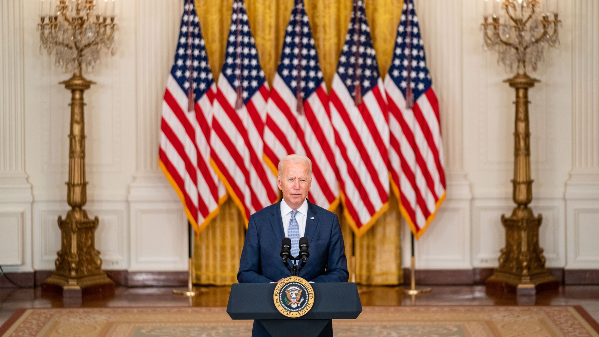 President Joe Biden delivers remarks on the administrations Build Back Better agenda