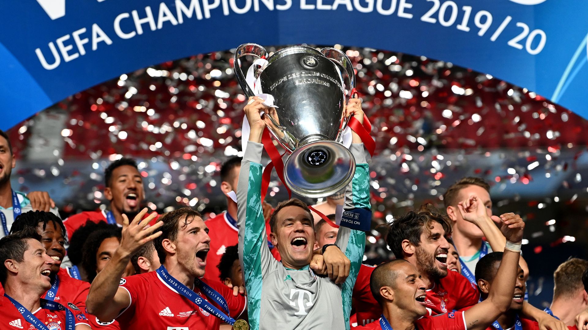 Bayern Munich celebrates