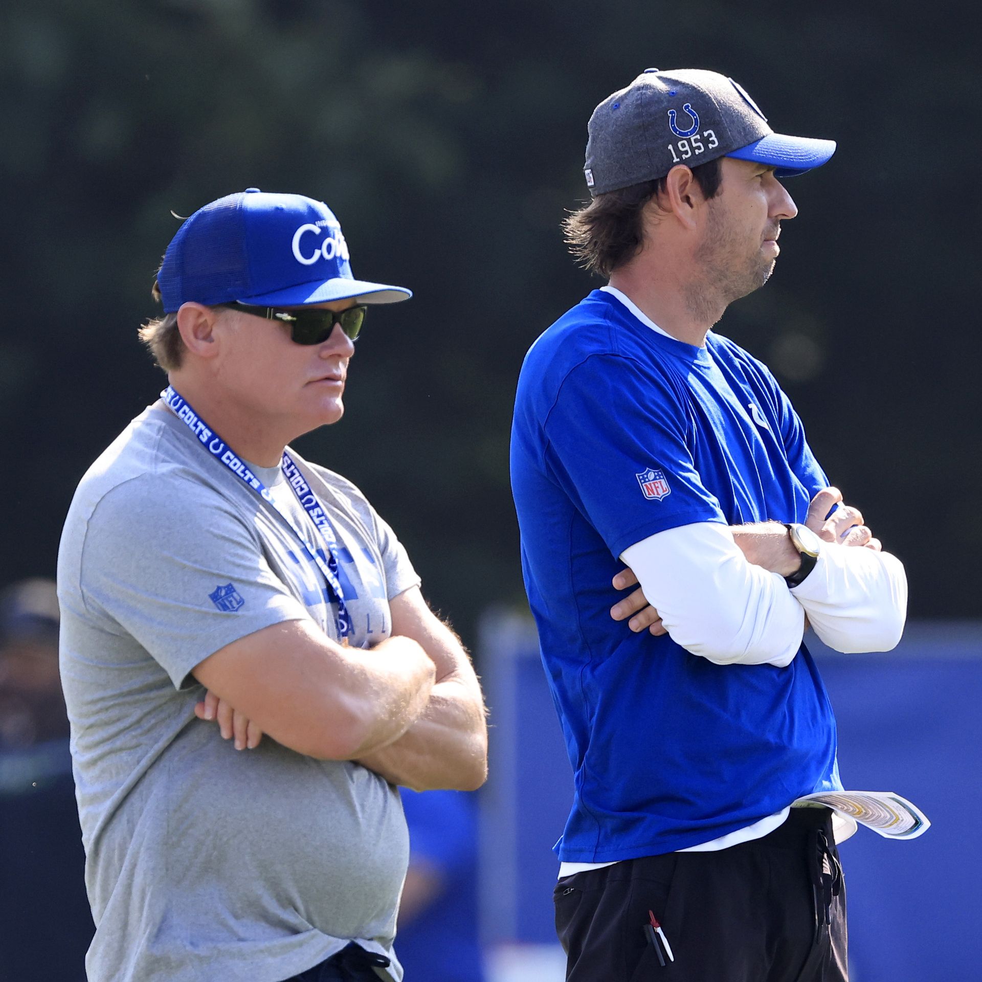 Photos of Indianapolis Colts NFL training camp day two in Westfield