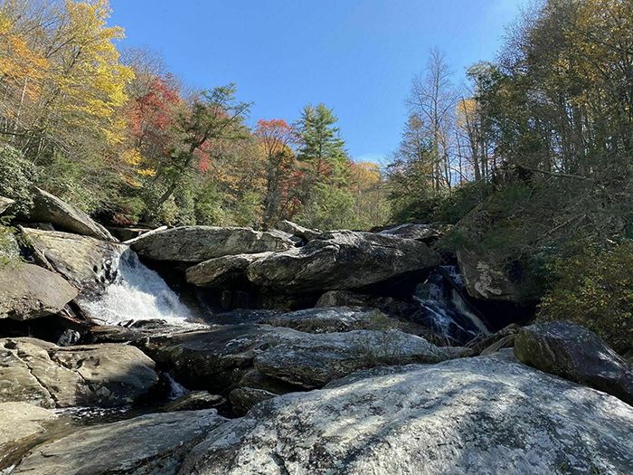 Boone Fork Trail rocks