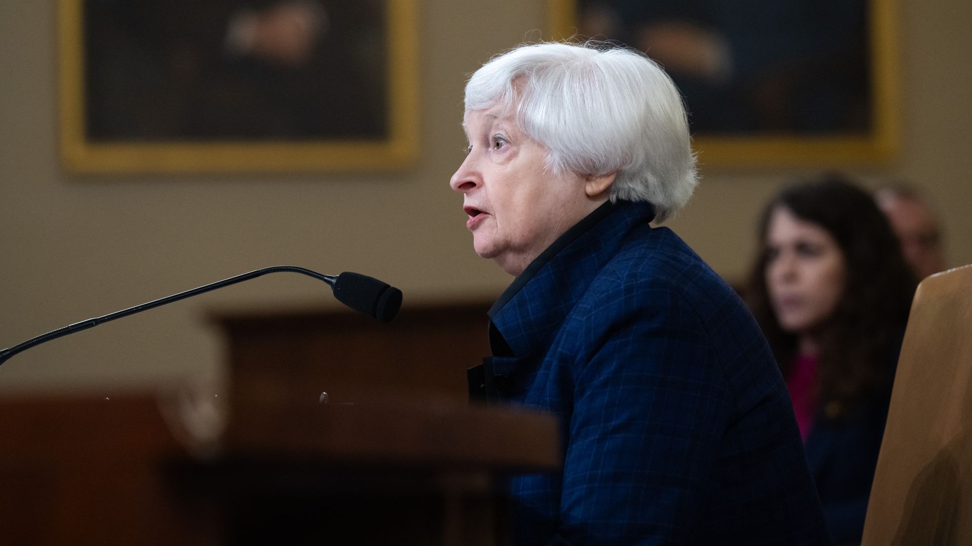 Treasury secretary Janet Yellen