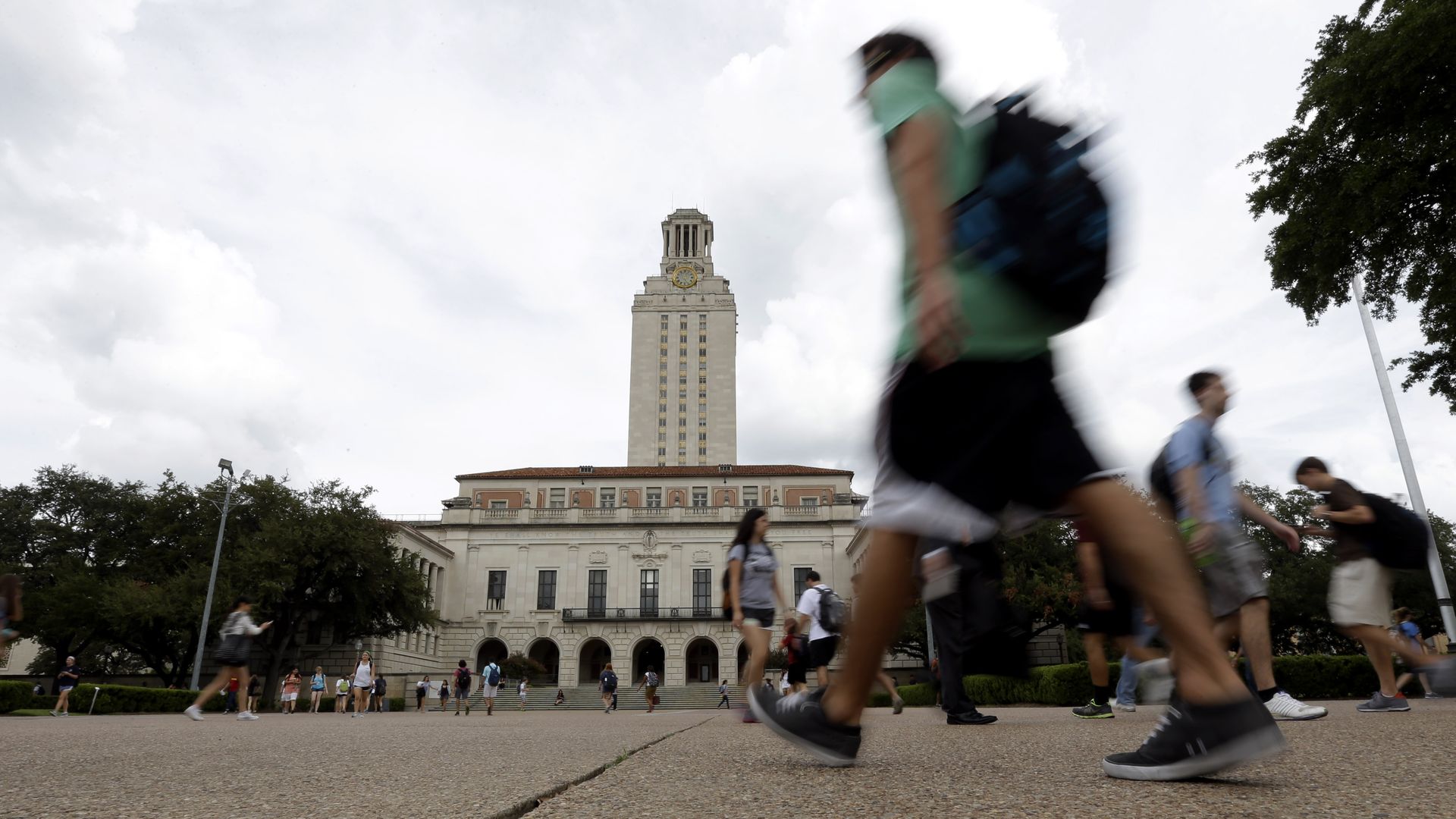 The University of Texas administrative tower