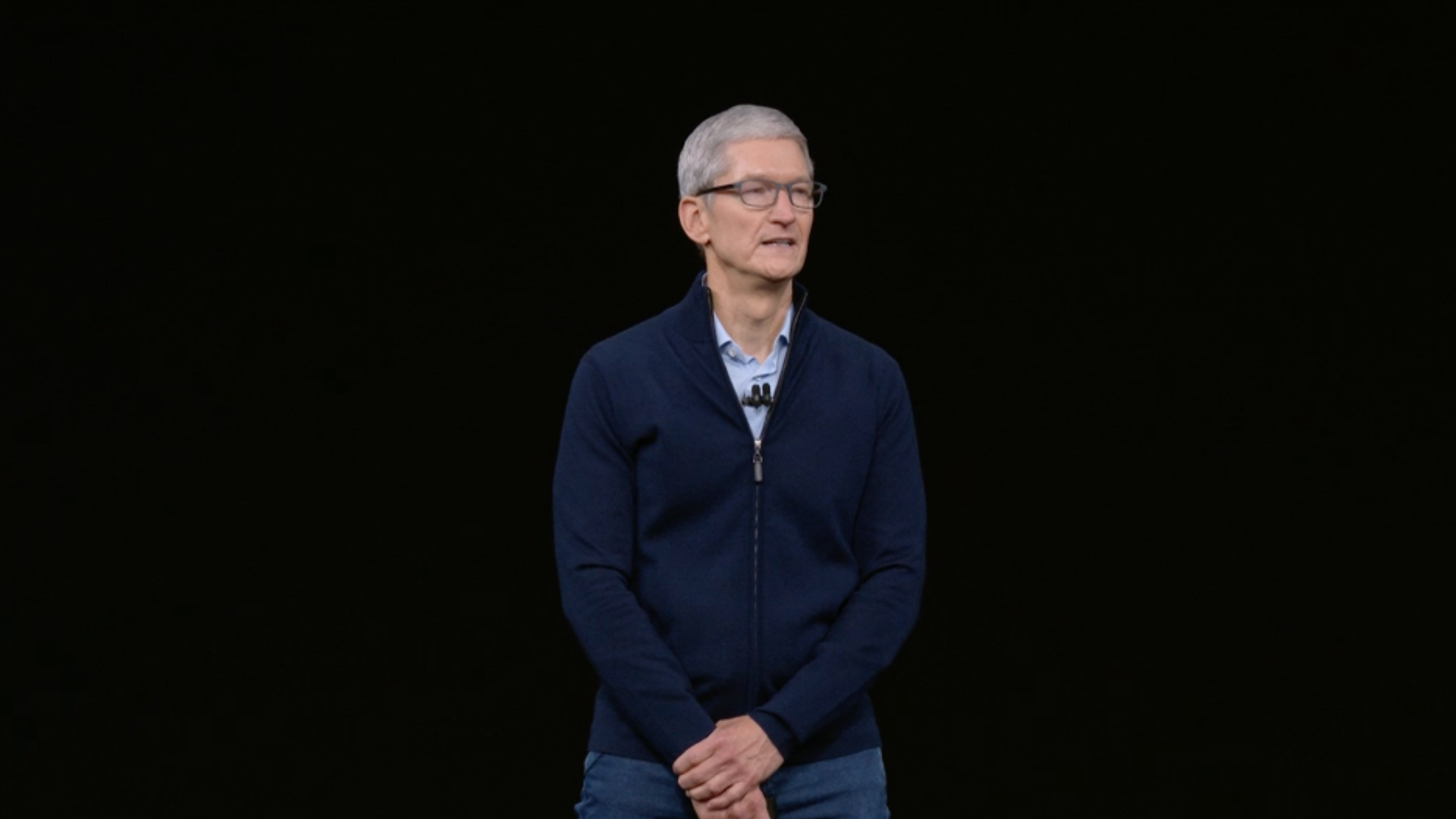 Tim Cook, speaking at a 2017 Apple event
