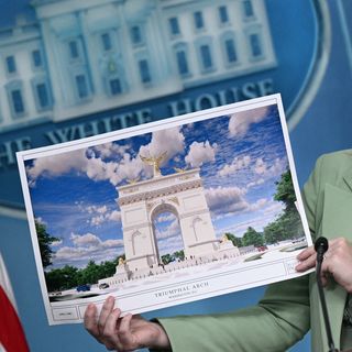 D.C., Virginia sue to block Trump's 250-foot arch