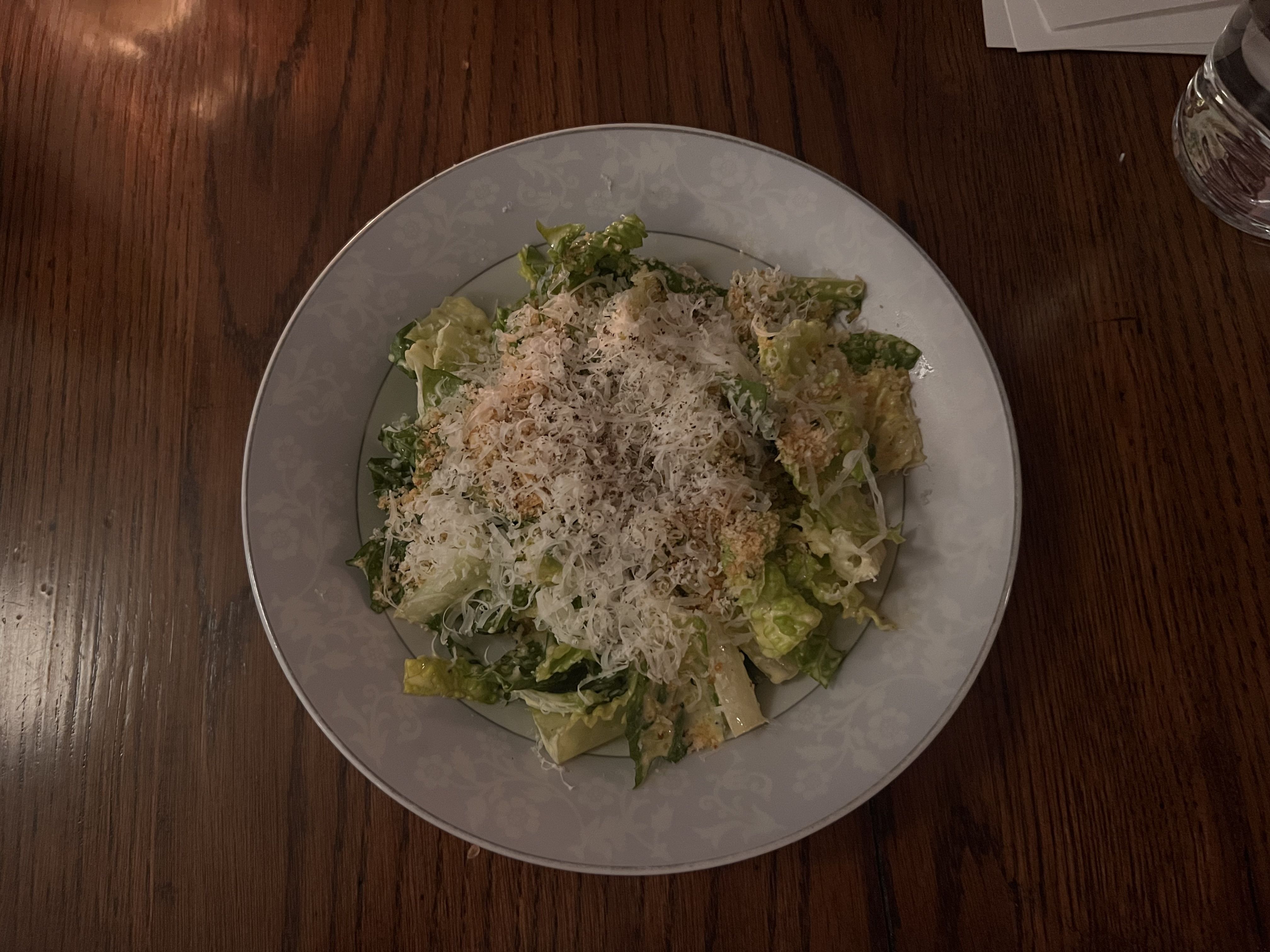 The caesar salad at Metsi's