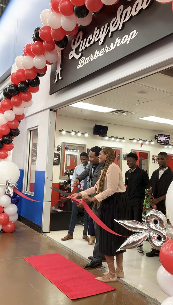 Da Lucky Spot Ribbon Cutting