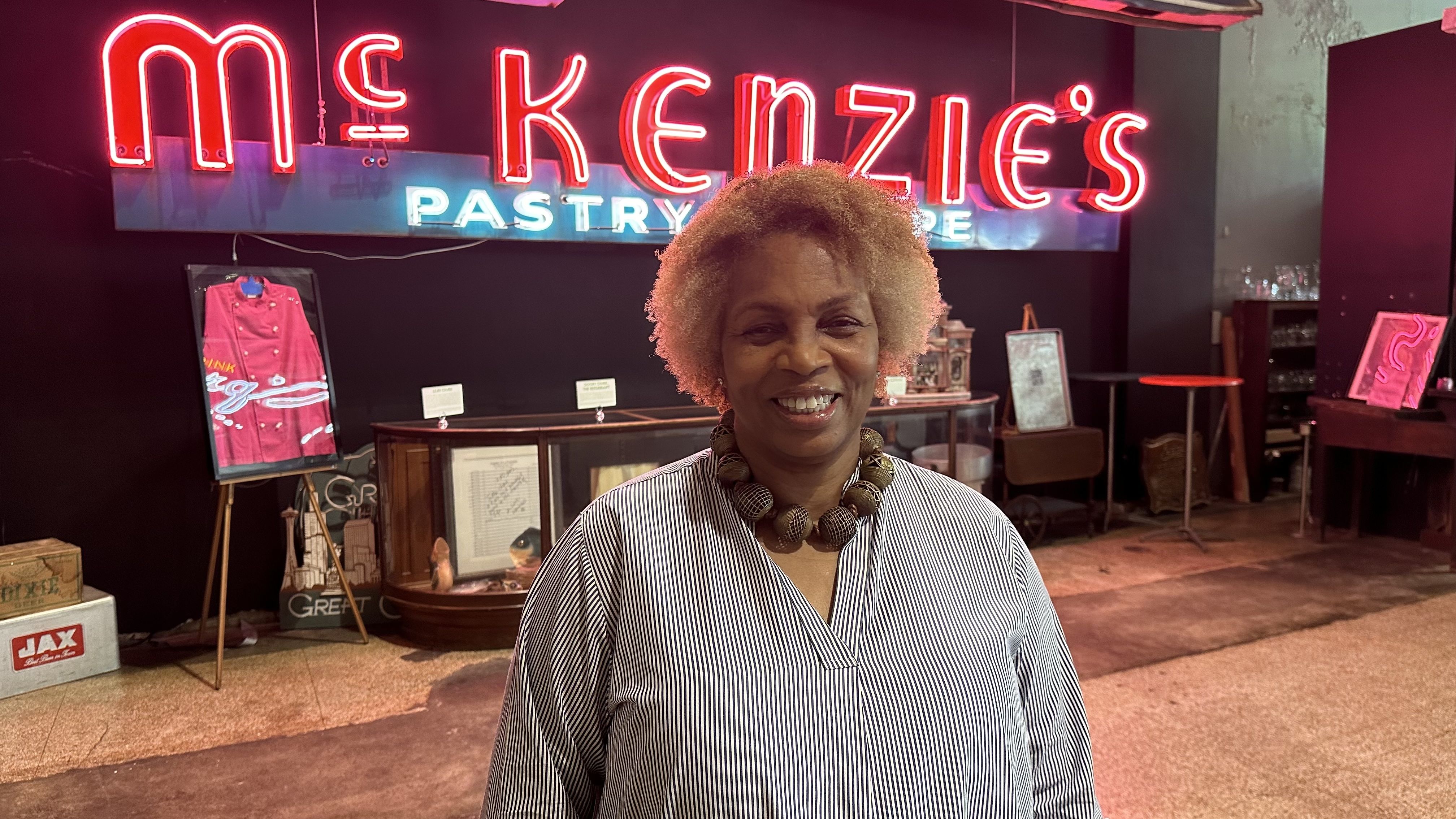 A close-up portrait photo of Connie Jackson.
