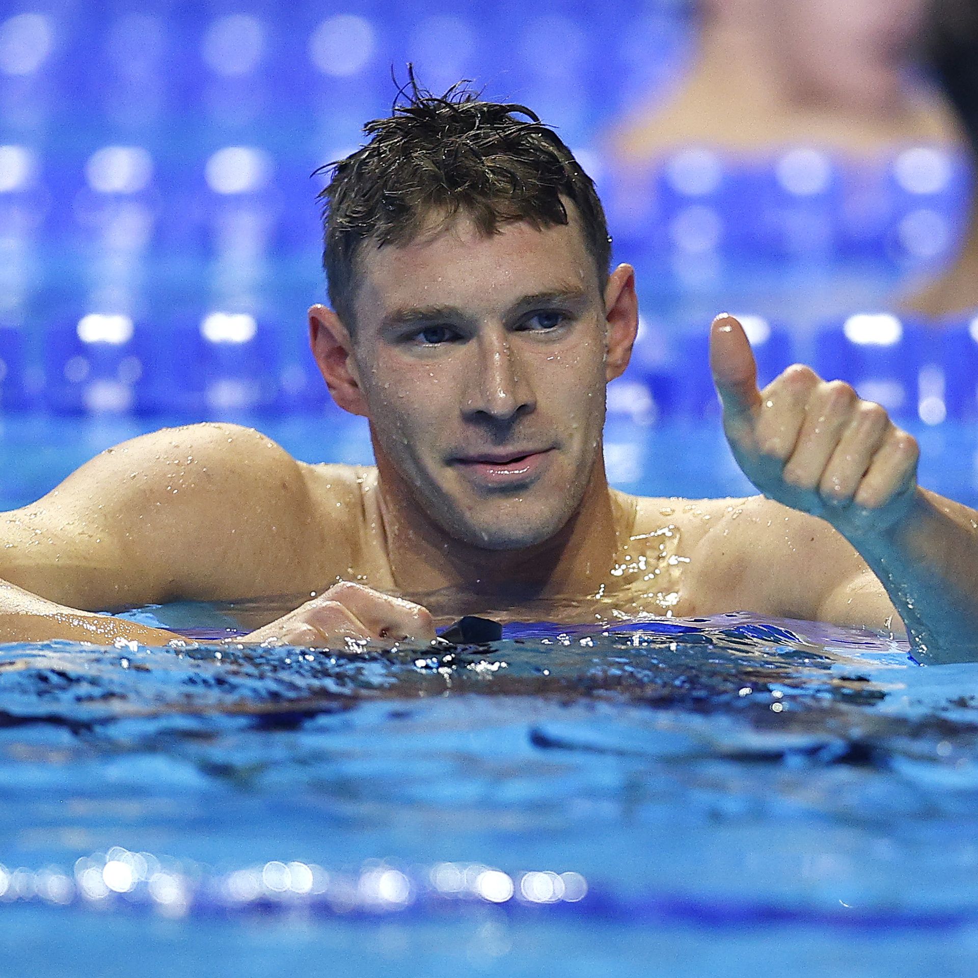 Olympic swimmer Ryan Murphy wins Silver in 200m