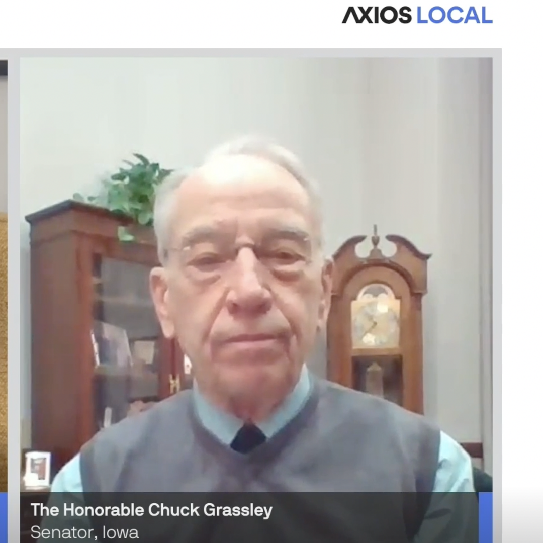 Sen. Chuck Grassley wants a "more targeted" COVID relief package