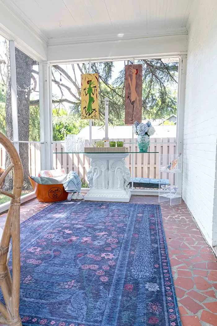 alexis warren home tour porch