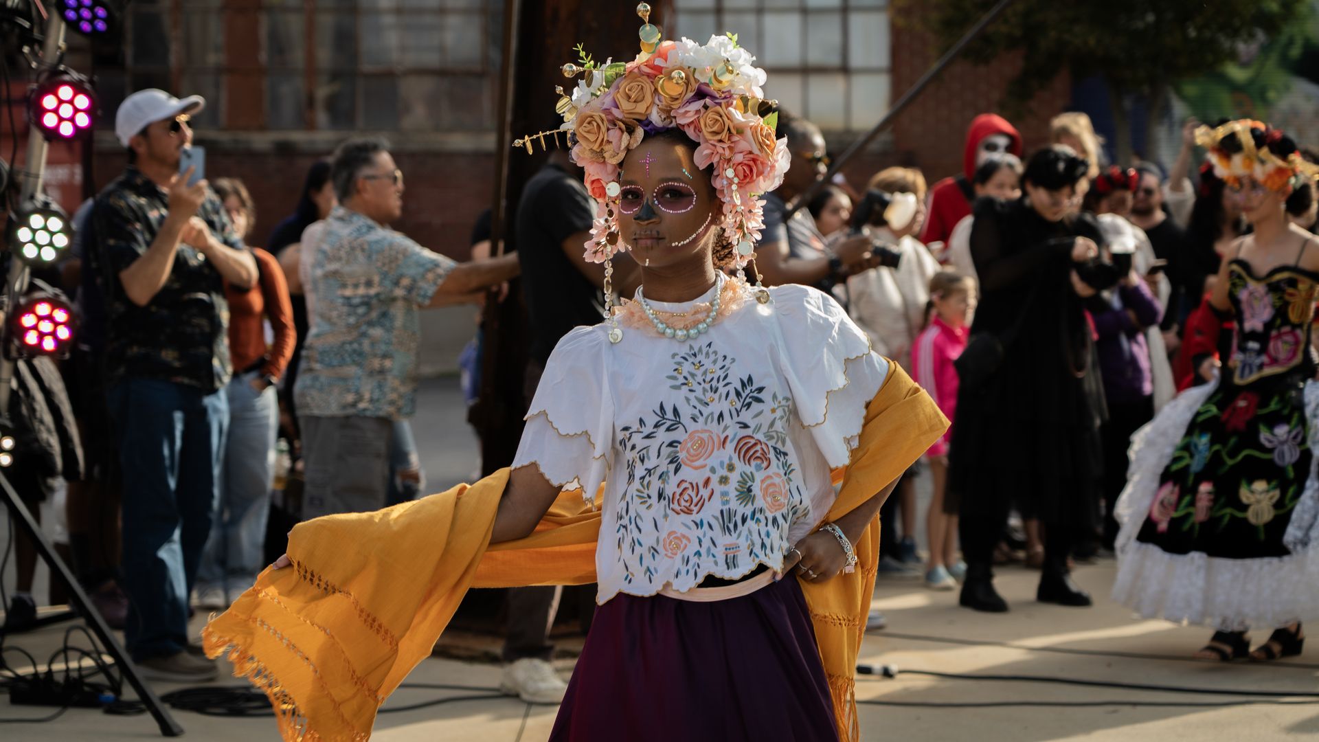 Día de Muertos Festival at Camp North End weekend things to do in Charlotte halloween weekend 2025