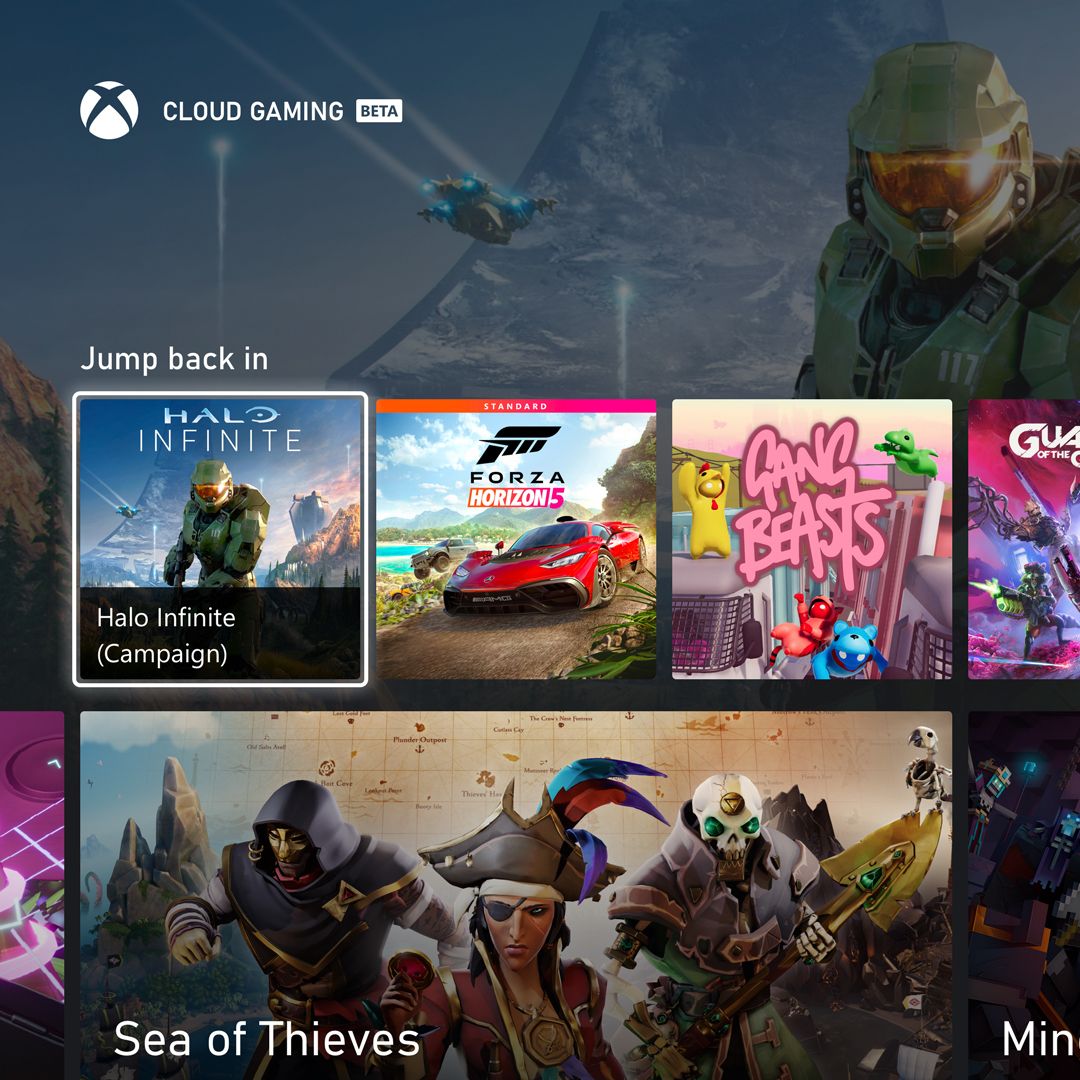 Xbox Cloud Gaming (Beta) em