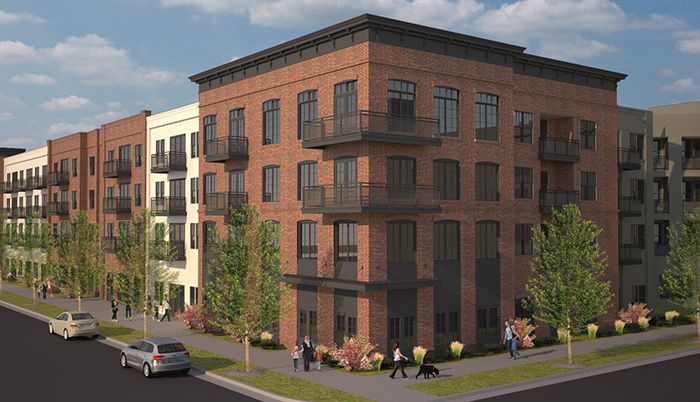 Cama Street Apartments rendering